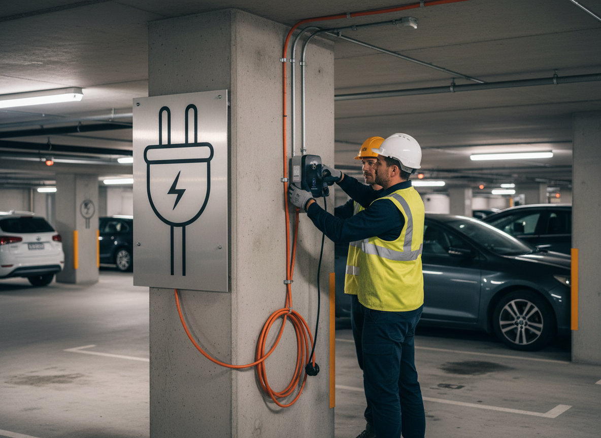 Apartment EV Charger Installation in Melbourne