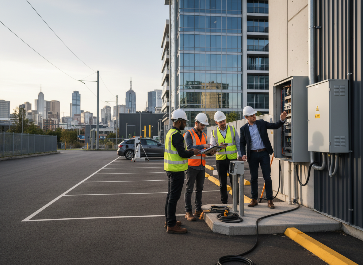 ev charger installation in Essendon